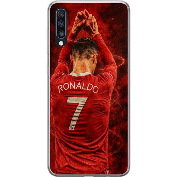 Samsung Galaxy A70 Gjennomsiktig deksel Ronaldo