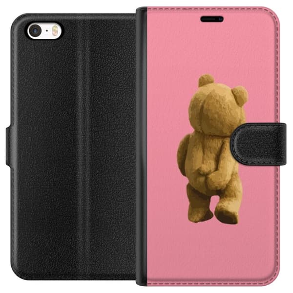 Kompatibelt Plånboksfodral till Apple iPhone SE (2016) Palm Angels Teddy Bear