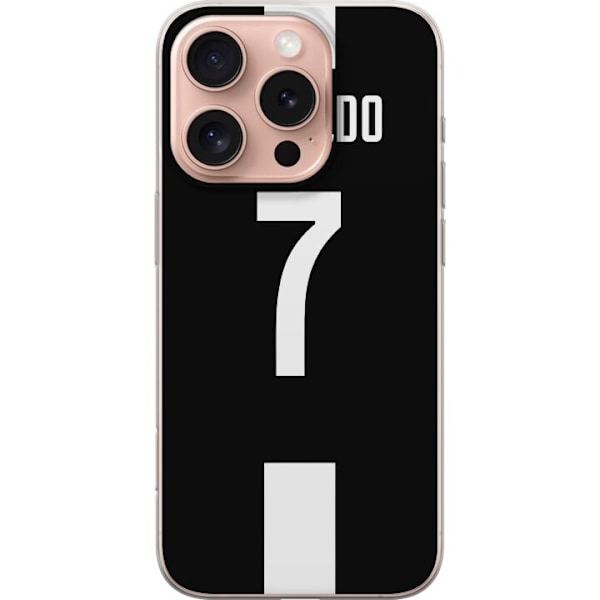 Apple iPhone 16 Pro Gennemsigtig cover Ronaldo