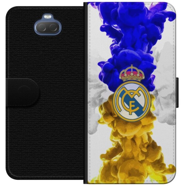 Sony Xperia 10 Plus Plånboksfodral Real Madrid Färger