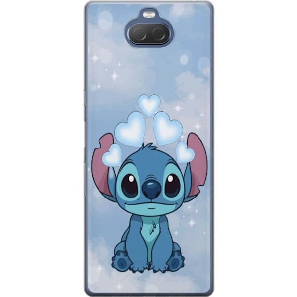 Sony Xperia 10 Plus Gennemsigtig cover Stitch Hoppende Glæde