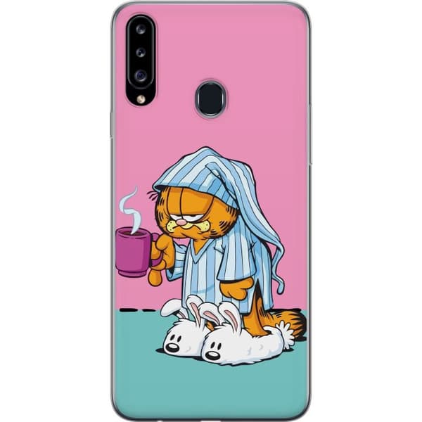 Kompatibelt Mobilskal till Samsung Galaxy A20s Garfield