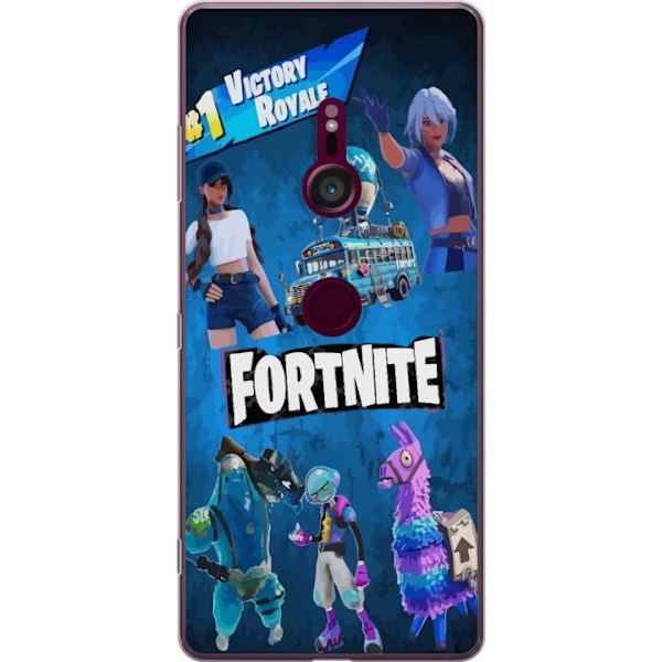 Sony Xperia XZ3 Gjennomsiktig deksel Fortnite