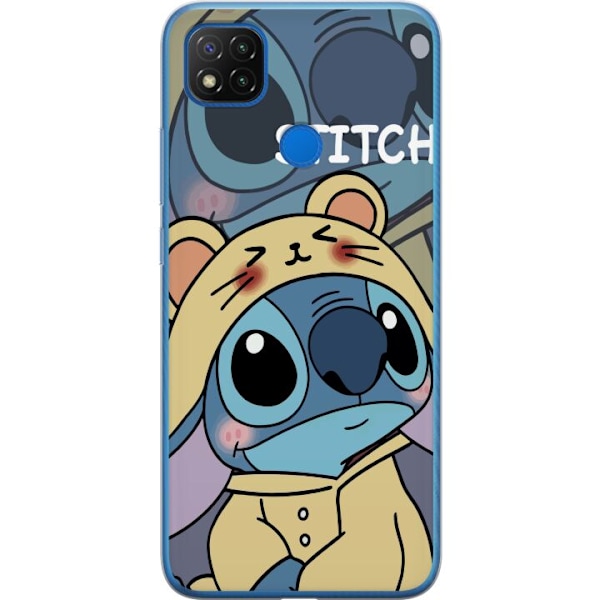 Xiaomi Redmi 9C Genomskinligt Skal Stitch