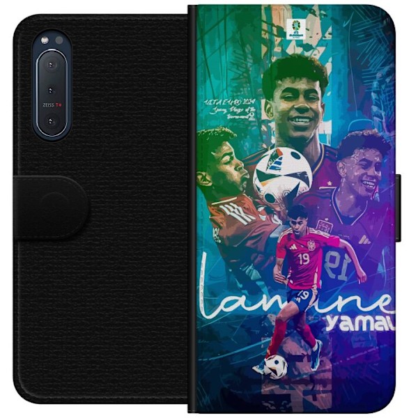 Sony Xperia 5 II Lompakkokotelo Lamine Yamal FCB