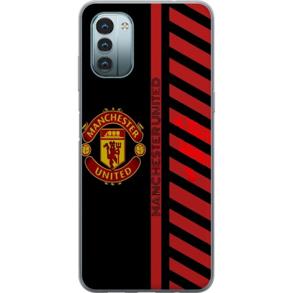 Nokia G11 Gennemsigtig cover Manchester United