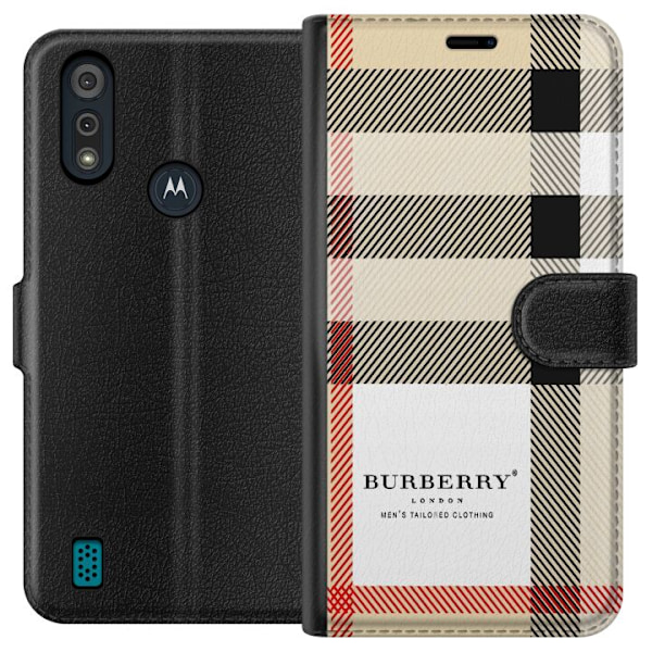 Motorola Moto E6i Tegnebogsetui Burberry