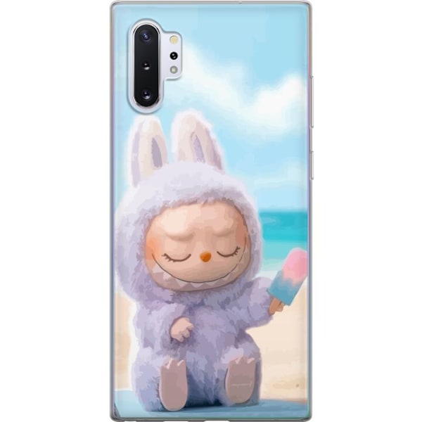 Samsung Galaxy Note10+ Läpinäkyvä kuori Labubu Vaaleanpunainen Tunnelma
