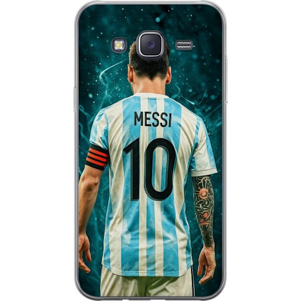 Samsung Galaxy J5 Genomskinligt Skal Messi