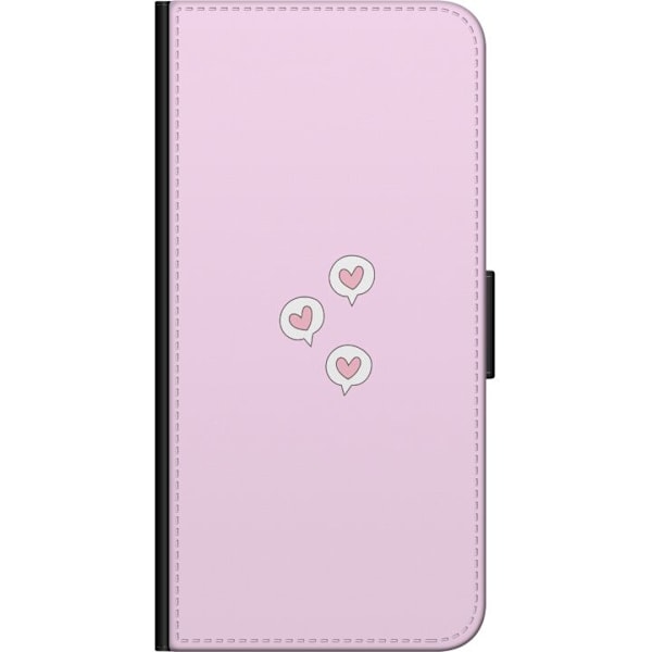 Samsung Galaxy Note20 Ultra Tegnebogsetui Hjerter i bobler