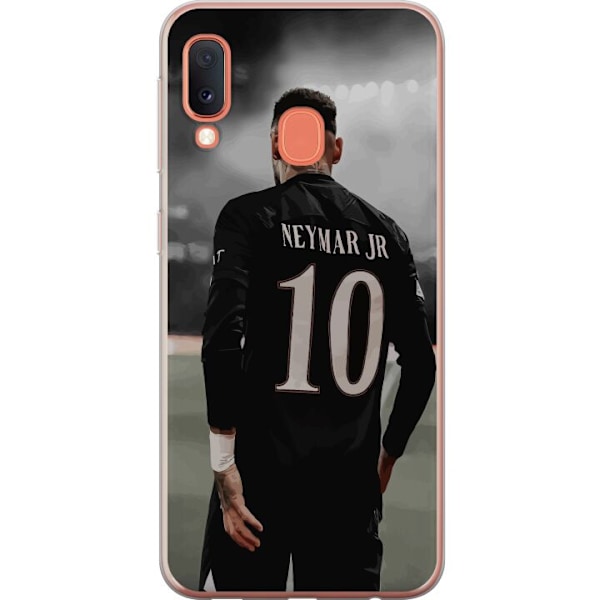 Samsung Galaxy A20e Läpinäkyvä kuori Neymar