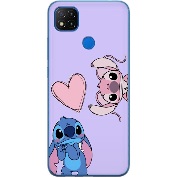 Xiaomi Redmi 9C NFC Genomskinligt Skal stitch vs stich