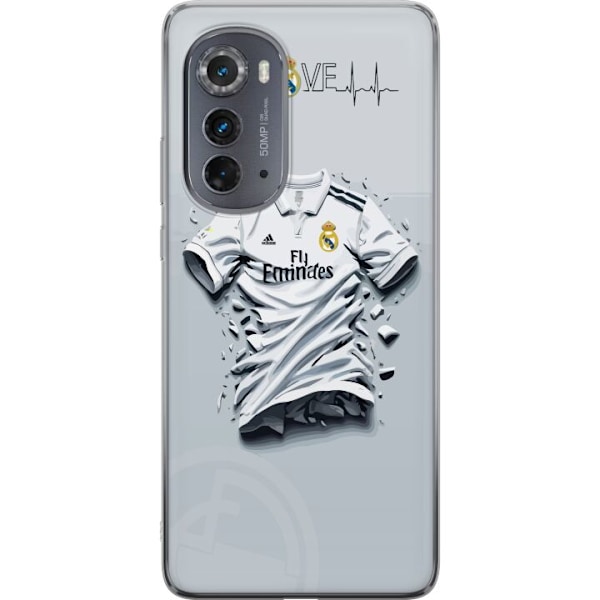 Motorola Edge (2022) Läpinäkyvä kuori Real Madrid