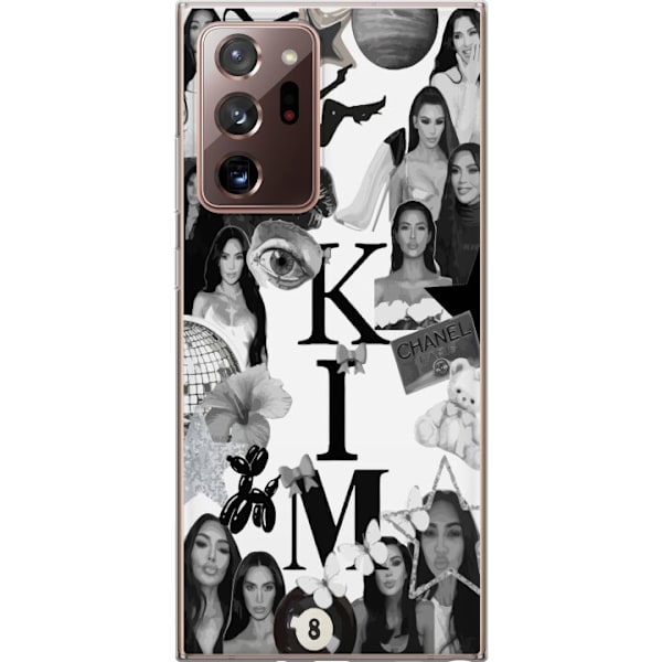 Samsung Galaxy Note20 Ultra Genomskinligt Skal Kim Kardashian – Aesthetic Look 2025