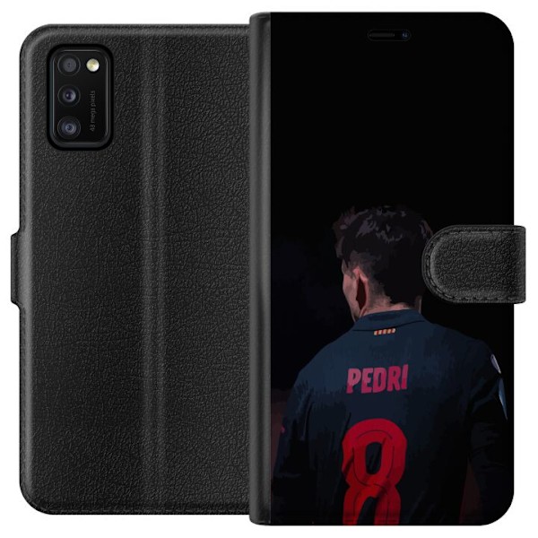 Samsung Galaxy A41 Tegnebogsetui Pedri FC Barcelona Fodbold Sp