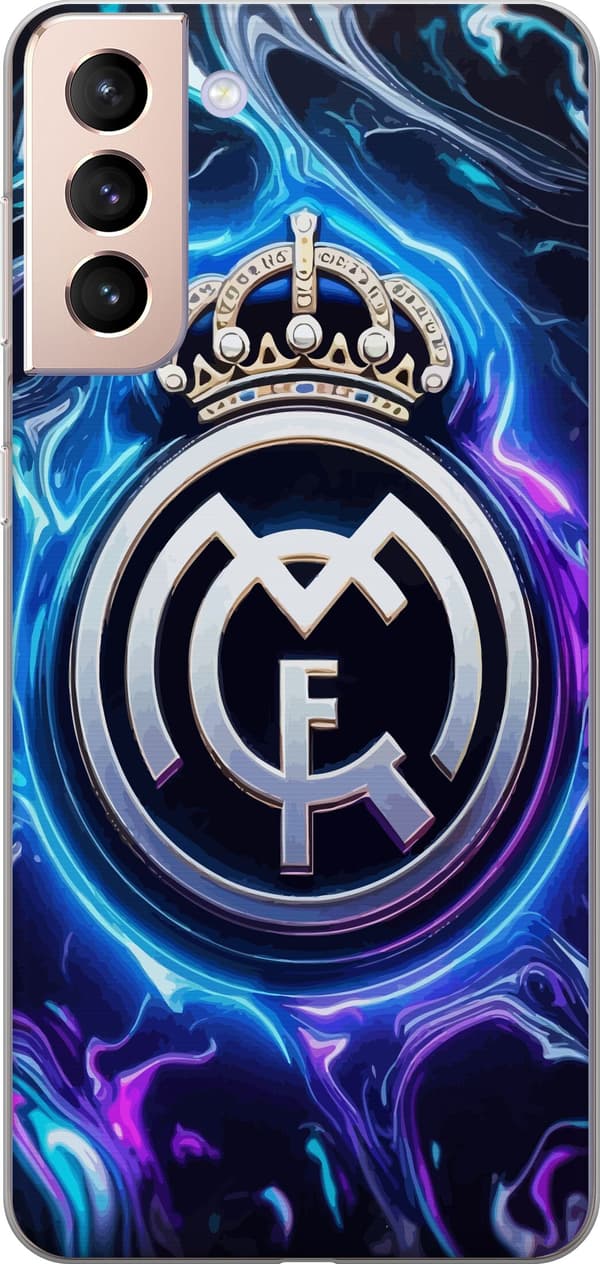 Kompatibelt Mobilskal till Samsung Galaxy S21 Real Madrid