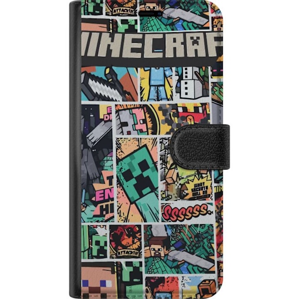 Google Pixel 6a Lommeboketui Minecraft Kunsthåndverk