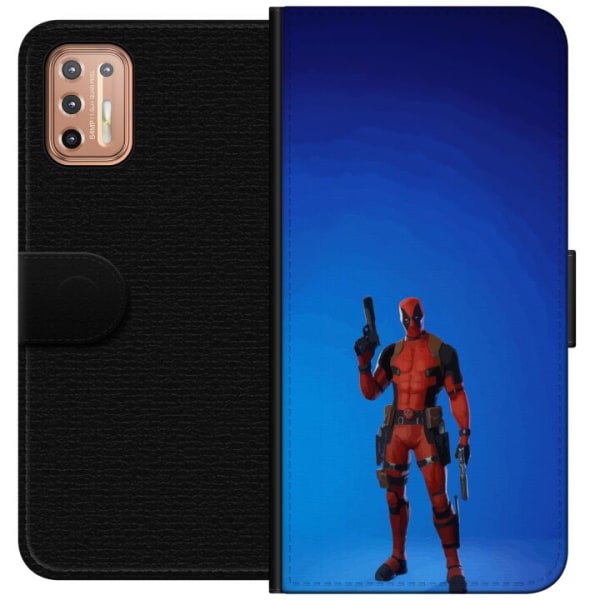 Motorola Moto G9 Plus Plånboksfodral Fortnite - Spider-Man