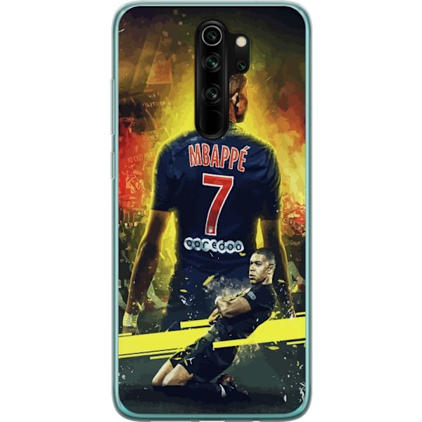 Xiaomi Redmi Note 8 Pro  Genomskinligt Skal Kylian Mbappé