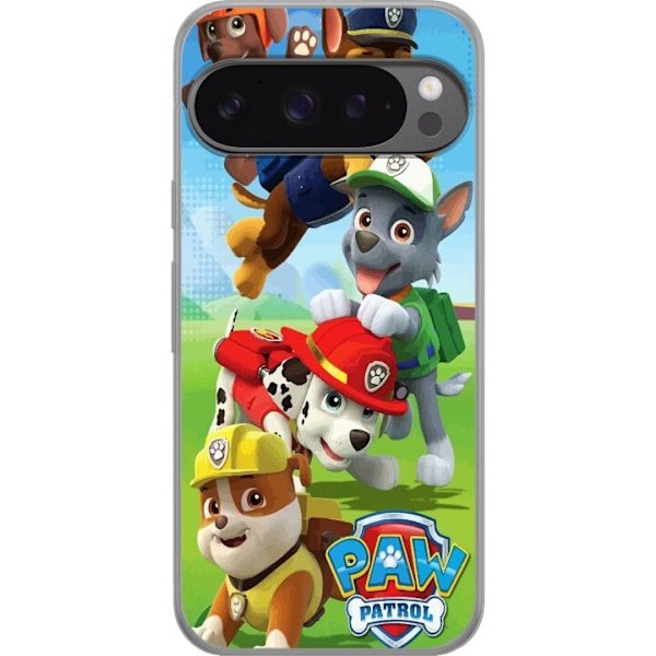 Google Pixel 9 Pro XL Gennemsigtig cover Paw Patrol