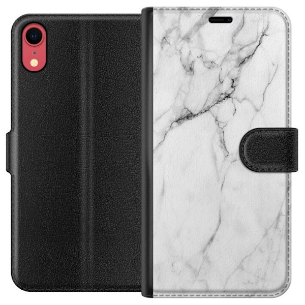 Apple iPhone XR Lommeboketui Marmor