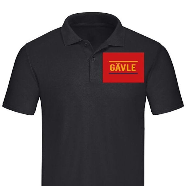 Piké för Vuxen | Elegant Pikétröja Gävle – Hockey Svart Small