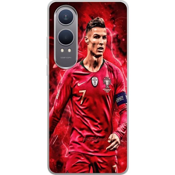 OnePlus Nord CE4 Lite Genomskinligt Skal Ronaldo Skills – CR7 Design för Äkta Supporters