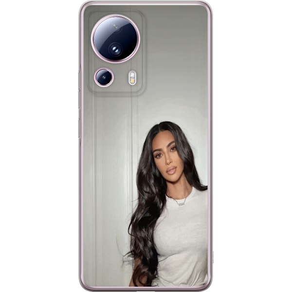 Xiaomi 13 Lite Läpinäkyvä kuori Kim Kardashian – Iconic Style Collection