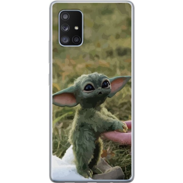 Samsung Galaxy A71 5G Gjennomsiktig deksel Yoda