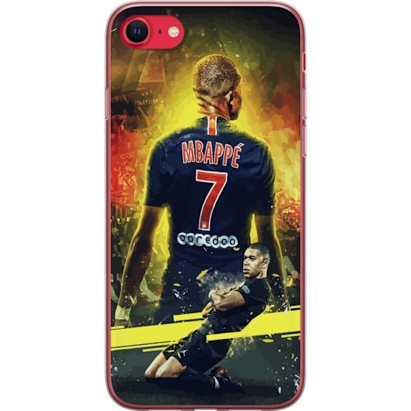 Apple iPhone 7 Läpinäkyvä kuori Kylian Mbappé