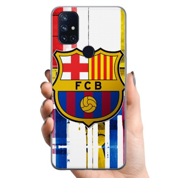 OnePlus Nord N10 5G TPU Matkapuhelimen kuori FC Barcelona