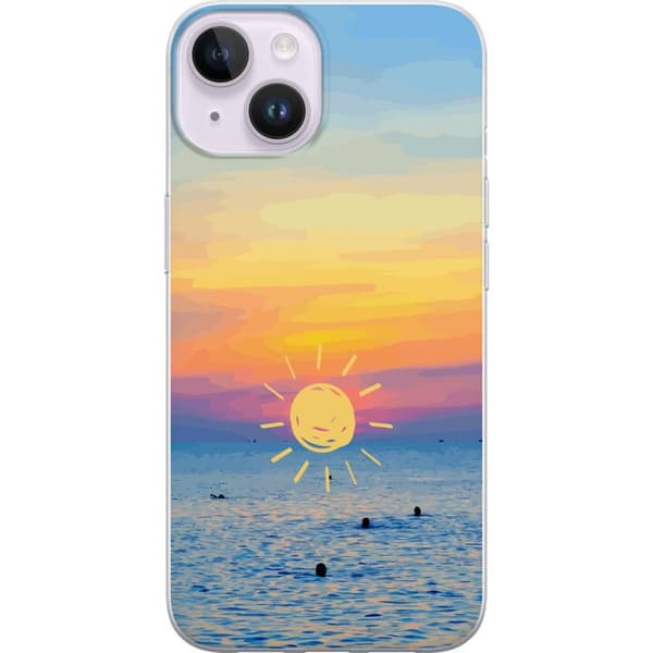 Kompatibelt Mobildeksel til Apple iPhone 14 Solnedgang