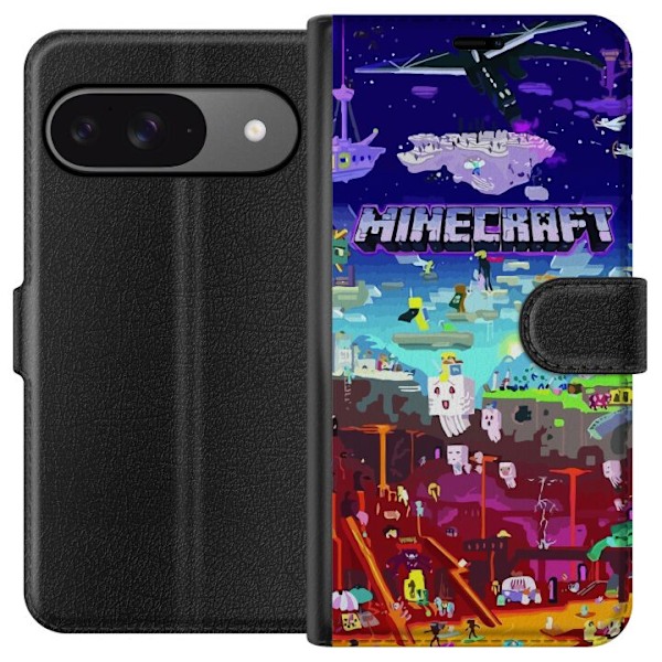 Google Pixel 9 Lommeboketui Minecraft