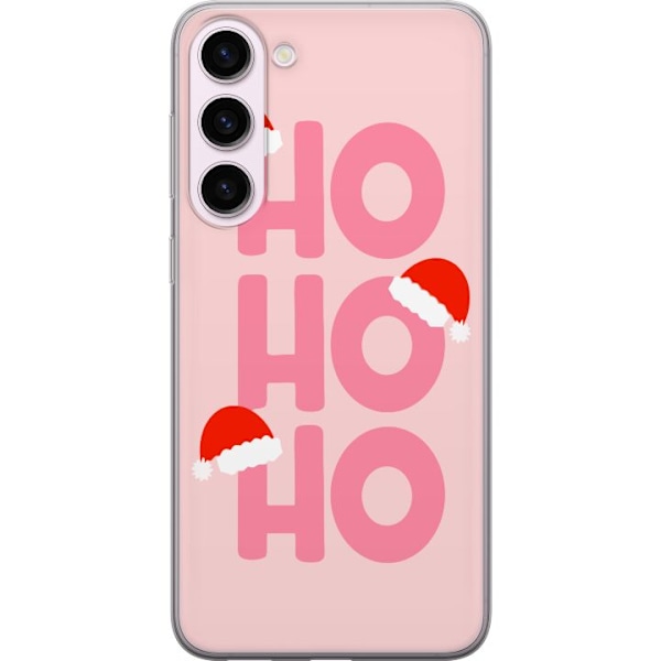 Samsung Galaxy S23+ Gennemsigtig cover Ho Ho Ho - Glædelig Jul
