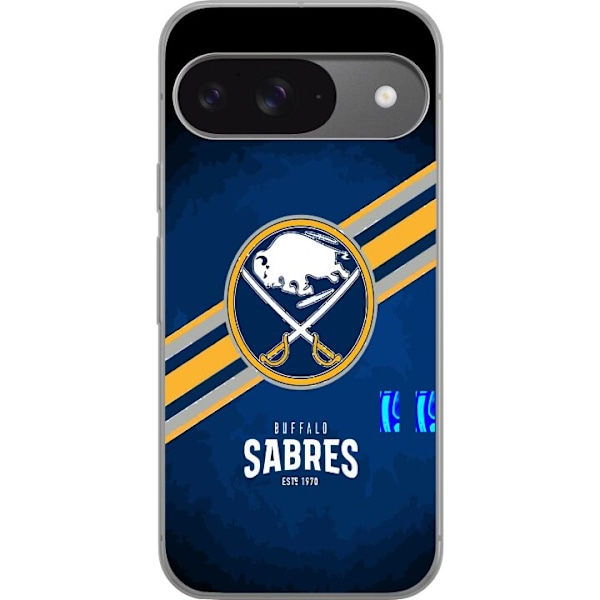 Google Pixel 9 Gennemsigtig cover Buffalo Sabres (NHL)