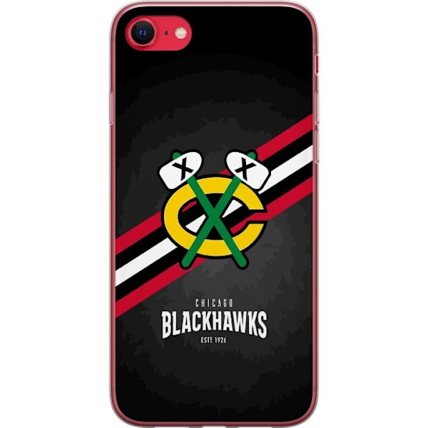 Apple iPhone 16e Gjennomsiktig deksel Chicago Blackhawks (NHL)