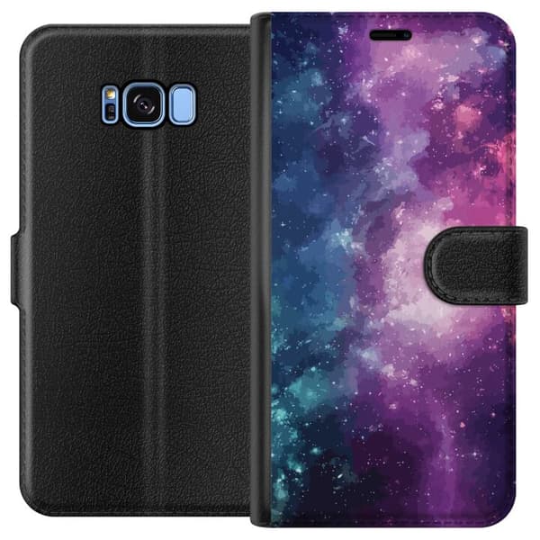 Kompatibelt Plånboksfodral till Samsung Galaxy S8 Nebula