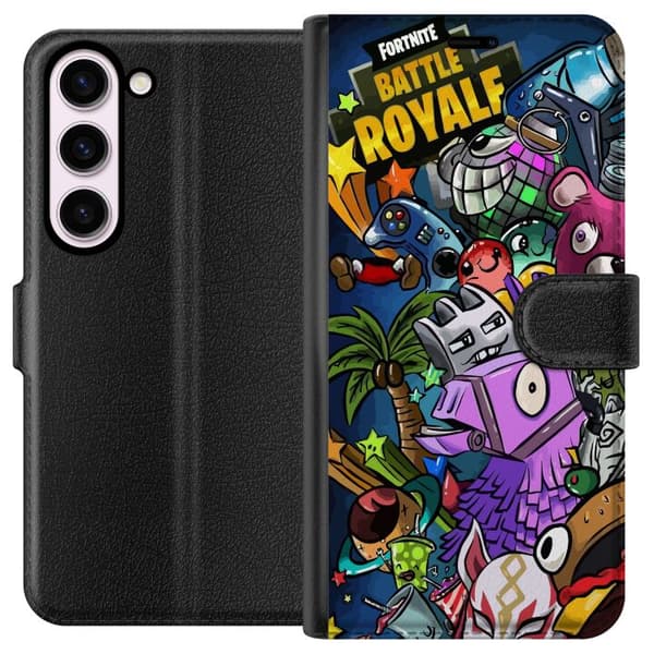 Kompatibelt Plånboksfodral till Samsung Galaxy S23 Minecraft