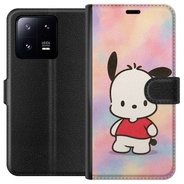 Xiaomi 13 Pro Tegnebogsetui Kawaii Sanrio Pochacco