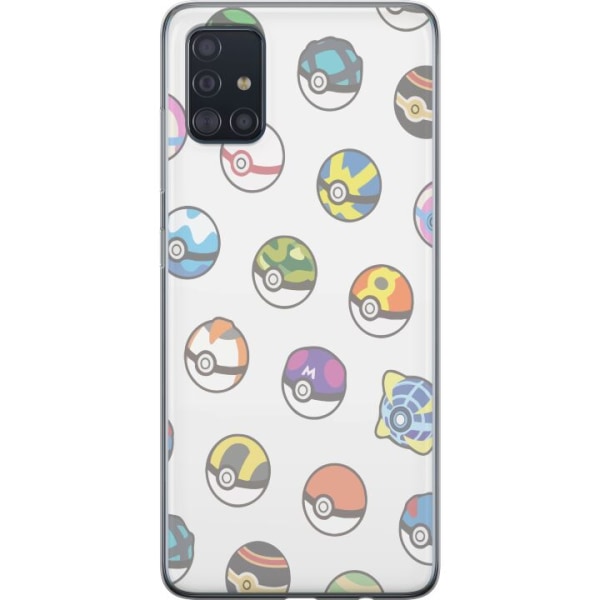 Samsung Galaxy A51 Genomskinligt Skal Pokemon
