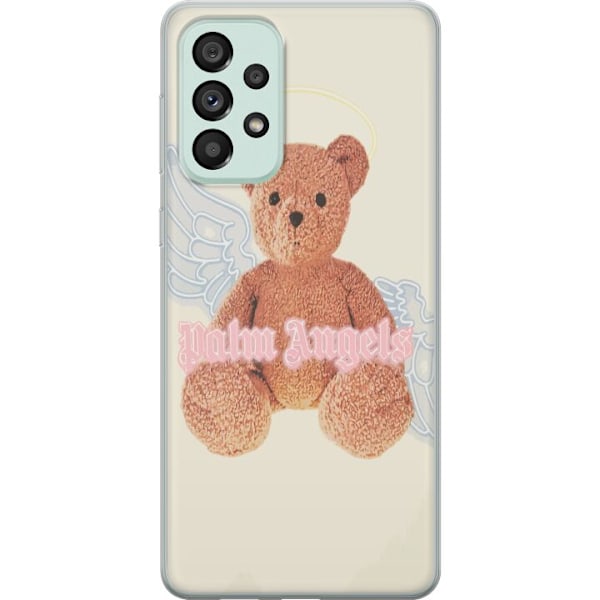 Samsung Galaxy A73 5G Läpinäkyvä kuori Palm Angels Teddy