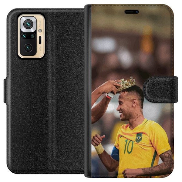 Xiaomi Redmi Note 10 Pro Lompakkokotelo Neymar