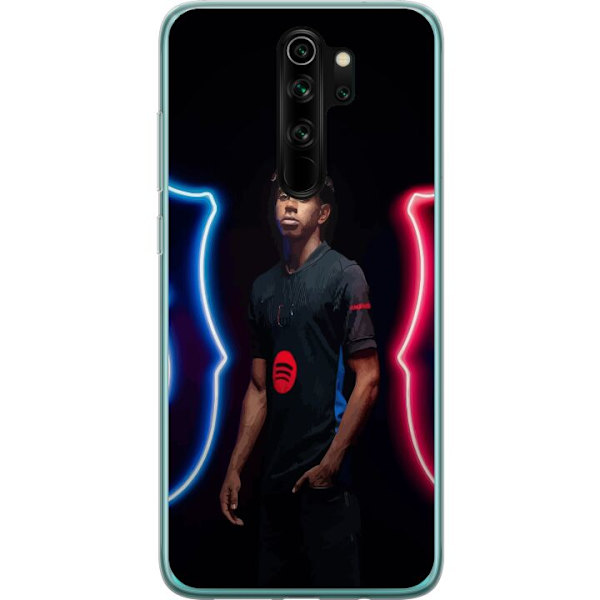 Xiaomi Redmi Note 8 Pro  Genomskinligt Skal Yamal Fotboll FC Barcelona Ung Talang Spelare Fotbollsstjärna Spanien La Liga Populärt Motiv