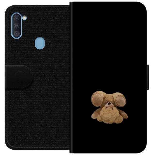 Samsung Galaxy A11 Lompakkokotelo Ylösalaisin oleva karhu