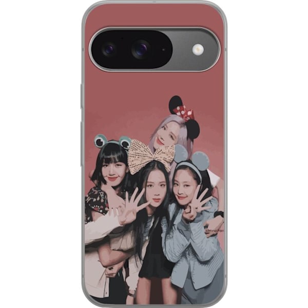 Google Pixel 9 Gennemsigtig cover Blackpink