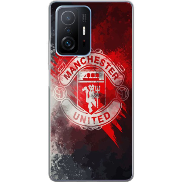 Xiaomi 11T Gennemsigtig cover Manchester United