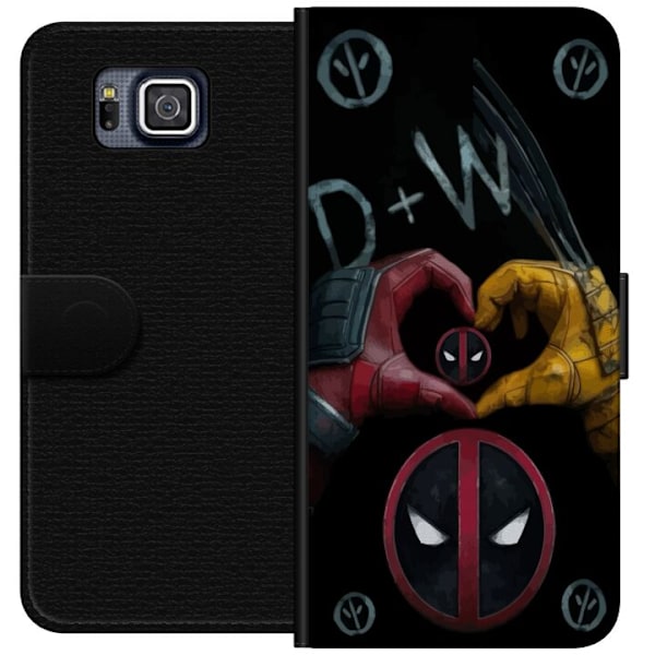 Samsung Galaxy Alpha Lommeboketui Deadpool & Wolverine Kjærli