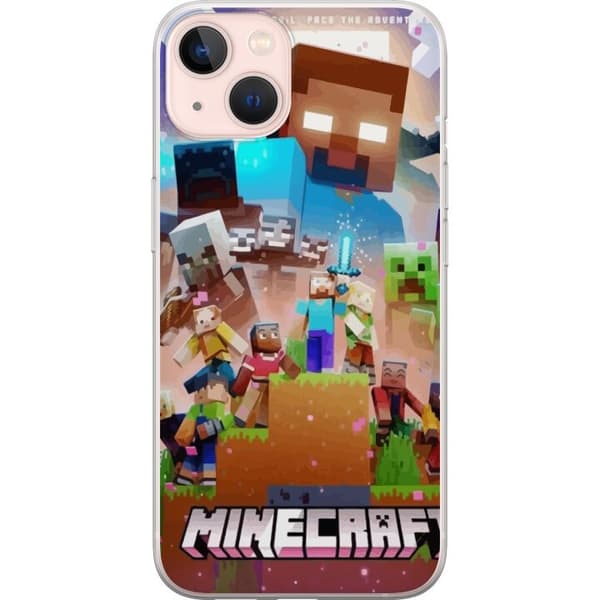 Kompatibelt Mobilskal till Apple iPhone 13 Minecraft