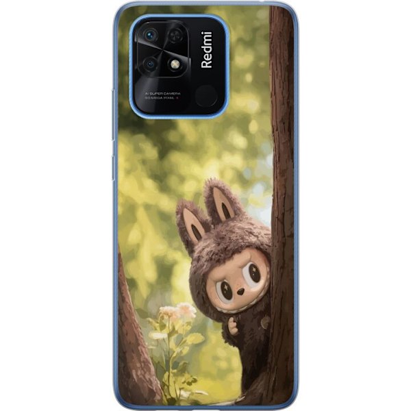 Xiaomi Redmi 10C Genomskinligt Skal Labubu Graffiti Vibes – Gatukonst i monsterform