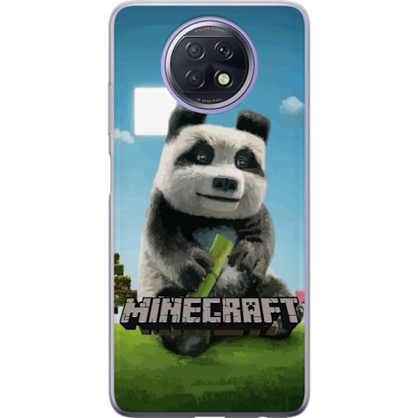 Xiaomi Redmi Note 9T Läpinäkyvä kuori A Minecraft Movie